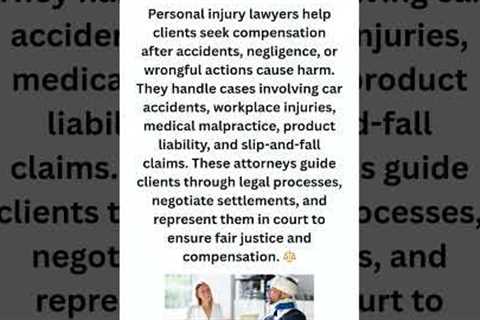 Top Personal Injury Lawyers – Legal Help &amp; Compensation Guide ⚖️