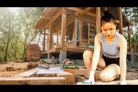 Building the Most Beautiful House | I Built My First LOG CABIN in 1 Year – With Zero Experience [4K]
