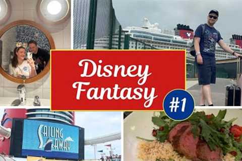 Disney Fantasy Cruise from UK | Vlog 1 | Embarkation Day