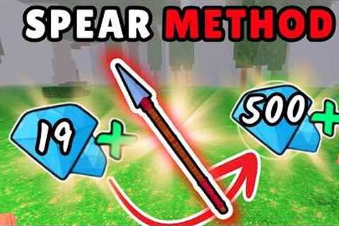 SPEAR ONLY to Get 500 DIAMONDS FAST | 99 Nights in the Forest