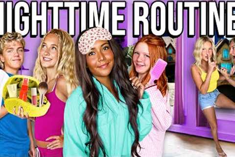 ✨FiRST DAY OF SCHOOL NiGHT ROUTiNE✨ w/10 KiDS!!🌙🛏️