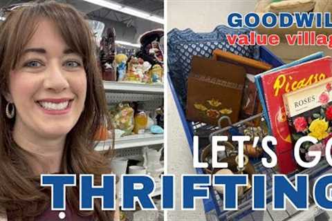 MY FAV GOODWILL DELIVERED! | Thrift with Me + Vintage Haul