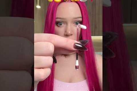 The WEIRDEST LIPSTICK in the world😳 #haul #unboxing #makeup #beauty #shorts #challenge