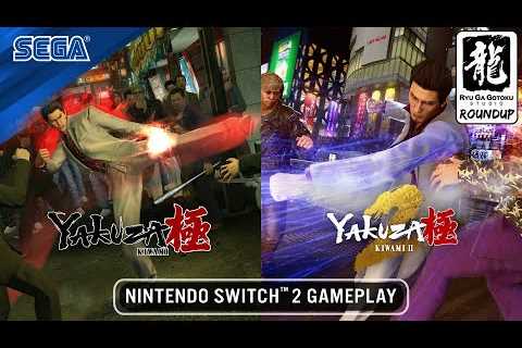 Nintendo Switch 2 Gameplay | Yakuza Kiwami &amp; Yakuza Kiwami 2 | RGG RoundUp