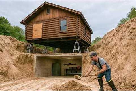 This man is building a secret underground shelter that even the military will never find!
