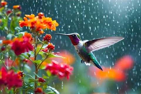 Birds In The Rain 🕊️ Healing Music For Stress Relief With The Sounds Of Birds And Rain 🌧️