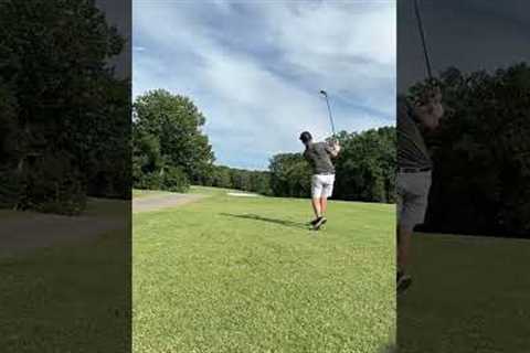 Second shot into the Par 5, 15th at HH!!! Scope the next vid for the eagle putt #golflife