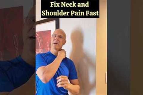 Fix Neck &amp; Shoulder Pain Fast!  #drmandell #health #neck #back