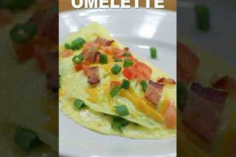 Easy Omelet (Omelette) recipe #shorts