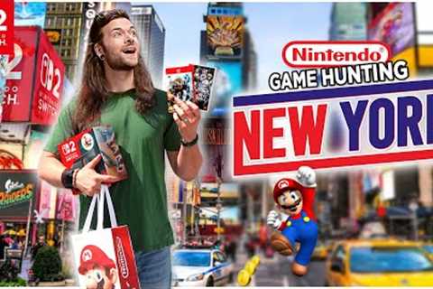 Nintendo Switch 2 GAME HUNTING in NEW YORK CITY!