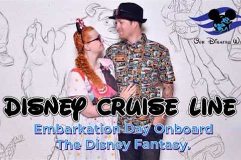 Disney Cruise Line, Day 1 Onboard The Disney Fantasy’s 1st Ever Sailing From Southampton | 2025