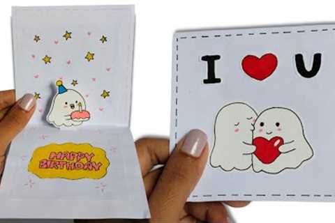 Handmade greeting card /birthday pop up card /Handmade gift ideas /best friend birthday gift ideas 