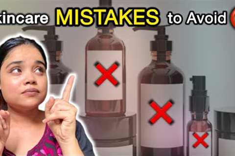 *Top 5* Skincare Mistakes Ruining Your Skin | Acne &amp; Pimple Causes ❌🚫
