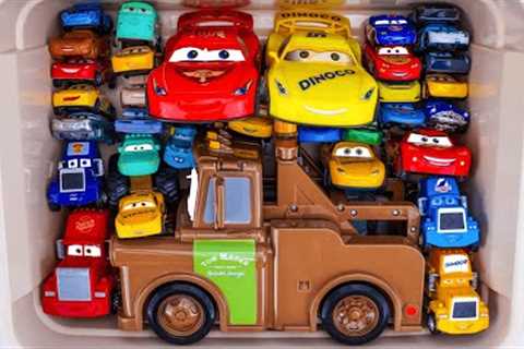 Lot of Disney Pixar Cars Unboxing Review | Lightning Mcqueen Bubble RC Cars | Sliding Cars ASMR