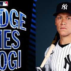 Aaron Judge ties Yogi Berra for 5th ALL-TIME in home runs in Yankees history (358)!
