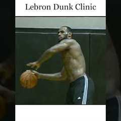 Lebron Secret Dunk Workout🔥😳