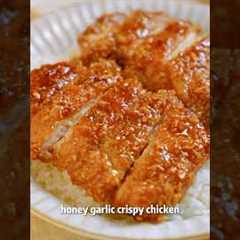 Easy Lazy Hoeny Garlic Crispy Chicken   so good you have to try it!