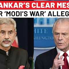 ‘India Should Not Be…’: Jaishankar’s Clear Message To US’ NATO Ally After Navarro’s ‘Modi’s War’ Jab