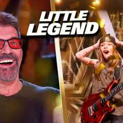 The 11-Year-Old Guitarist Who Got TWO Golden Buzzers! | Britain's Got Talent