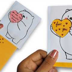 Anniversary card /cute gift for boyfriend /Handmade gift ideas /best friend card ideas /gift ideas 