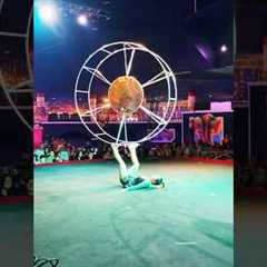 Las Vegas Free Circus Act at Circa Circa Hotel 🤡🎪 #shorts #funny #viral #trending #travel #circus