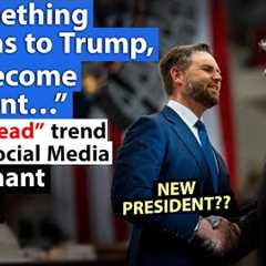 Why did Trump Dead Trend on social Media?? JD Vance's interview goes viral