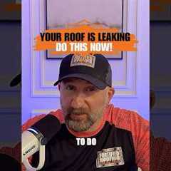 Roof leak repair tips