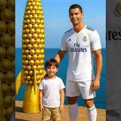 Cristiano Ronaldo Funny Moment with Kid & Golden Rocket 🚀 | Viral Football Shorts