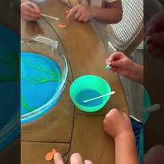 Fun craft for kids! Making paper fish swim! #madeforkids #youtubeforkids #craftingideas #crafts