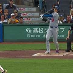120 MPH exit velocity 🤯 Shohei Ohtani blasts his 100th home run as a Dodger 🙌  | ESPN MLB