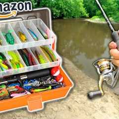 Is a LOADED Amazon Tackle Box a SCAM?? (Fishing Experiment)