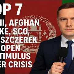 Top 7: Houthi, Afghan Quake, SCO, Piotr Szczerek US Open, NY Stimulus, Water Crisis, Wednesday 2