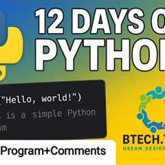 Python Tutorial for Beginners | Day2