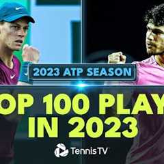 TOP 100 PLAYS: 2023 ATP TENNIS SEASON