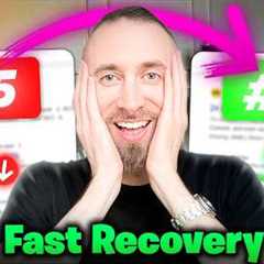 The Trick to Recover Lost Google Rankings Fast