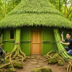 How to Build a Bamboo House in the Forest – Bushcraft Survival Skills