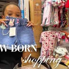 SHOPPING FOR OUR BABY GIRL FOR THE FIRST TIME 🥹❤️
