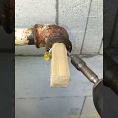 Remember this Plumbing Trick! How to Unscrew a Broken Pipes Without Special Tools #diy #plumbing