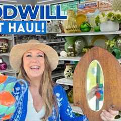 GOODWILL THRIFT HAUL 😍✨ + SURPRISE Facebook Marketplace SCORE 🎉 | Thrift With Me!