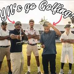 Taking my YN friends to go GOLFING!