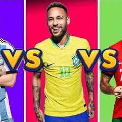 🔥 The Ultimate Football Rivalry ⚽ | Messi 🐐 vs Ronaldo vs Neymar 🌟 — Who’s your pick? 👑 #messi 