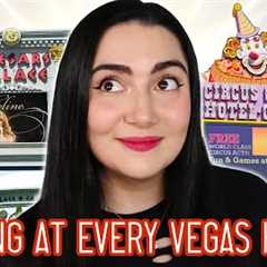 I Stayed At Every Hotel On The Vegas Strip