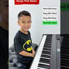 5 Year Old Prodigy Amazes with Songs Difficulty Levels On The Piano 🤯 🎹 Jelijah Diaz #pianoprodigy
