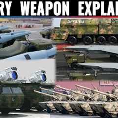 All 76 weapons at China 2025 military parade explained. 47 are brand new.