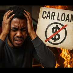 Dr Boyce:  Car Loans will destroy you