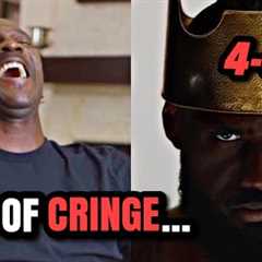 LeBron James IS THE KING OF CRINGE
