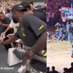 LeBron James EMBARRASSES himself in China during 3 pt contest & BRICKS every shot! Kings..
