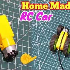 How To Make Remote Control Car|DIY A Mini RC Car At home|RC Cars