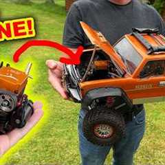 Real Engine in Toy Car Project