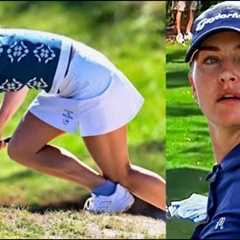 Bra-less Charley Hull’s Wild Shot 😱 | Golf Star Nearly Hits Rival During Tournament (VIRAL VIDEO)